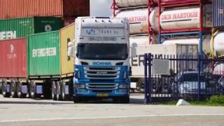 Maasvlakte Plaza de meest moderne truckparking van NL [upl. by Ahsemot]