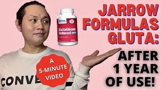 FRANKLY JARROW FORMULAS REDUCED GLUTATHIONE  April 2021 [upl. by Buehler775]