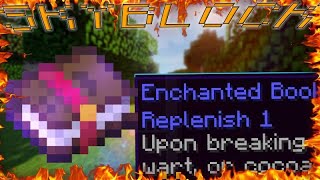 How to get replenish book in skyblock 😮 Fakepixel minecaft fakepixelskyblock [upl. by Epolulot]