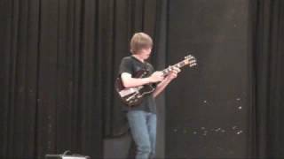 Van Halen Eruption Cover Live at Talent Show [upl. by Downall365]