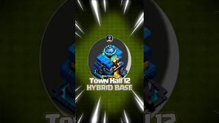 BEST TH12 HYBRID BASE 2024 clashofclansindonesiaunaclasher th12 [upl. by Yelkrab]