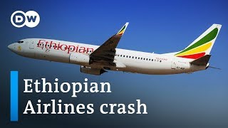 Ethiopian Airlines Boeing 737 MAX to Nairobi crashes after takeoff  DW News [upl. by Crawley]