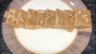 గోదుమ పిండి బర్ఫి wheat Flour Jaggery Burfi Burfi Recipe In Telugu [upl. by Nairam]