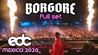 Borgore  EDC Mexico 2020 Full Set [upl. by Etteinotna]