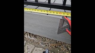 How To Install Deck Fascia Follow The Manufacturer Installation Instructions shorts [upl. by Lubeck]