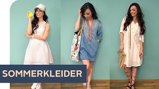 HOW TO STYLE 3 OutfitIdeen für das Sommerkleid  refashion  OTTO [upl. by Zacarias722]