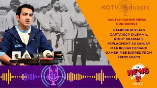 Gautam Gambhir Press Conference  Gambhir On Rohit Sharmas Replacement Australia Plan And More [upl. by Haldas]