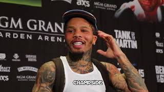 Gervonta quotTankquot Davis Knockout Frank Martin Full Interview [upl. by Enahs]