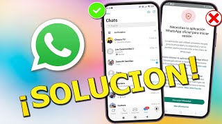 Nuevo WhatsApp Estilo iPhone para Android 2024 Error Solucionado✅ [upl. by Meilen]