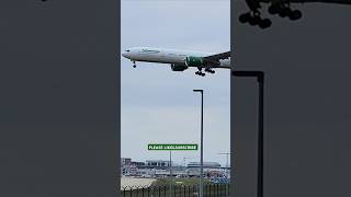 A Excellent plane landing at Frankfurt Airport viralshorts [upl. by Naesar]