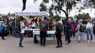 Migrants Secretly Bused Out of San Diego Before Elections [upl. by Atinauj]