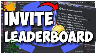 NEW  Discord Bot Invite Leaderboard Command  Discordjs V14 [upl. by Oneg]