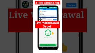 Top 2 real earning app with proof  Real earning app with proof  top 2 earning apps  2024 [upl. by Ahsiram243]