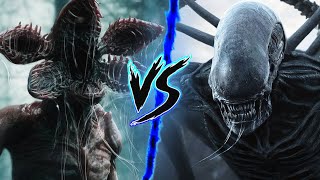 Demogorgon VS Xenomorph  Who Wins ⚔️🔥 [upl. by Enahsal]