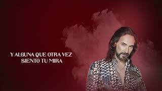 Marco Antonio Solís  Si Te Pudiera Mentir  Lyric Video [upl. by Bambie]