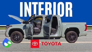 Interior Review  2024 TUNDRA Platinum by Toyota [upl. by Zach]