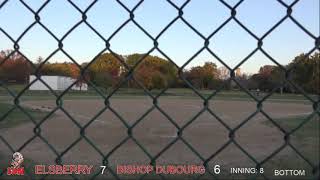 Elsberry Lady Indians v Bishop DuBourg Cavaliers Varsity Softball State Sectional Game Class 2 [upl. by Oflodur150]