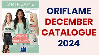 ORIFLAME DECEMBER CATALOGUE 2024 newproducts bestoffers christmasoffer workfromhome [upl. by Soisanahta]