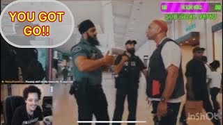 Fousey Tube Gets Escorted Out Mall By Security LOL  Slimeball Reacts [upl. by Copeland]