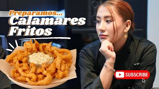 Calamares Fritos PeruanoMadrileños ¡Bocadillo Delicioso 👌🏻 [upl. by Pax]