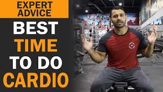 Best Time to do CARDIO Hindi  Punjabi [upl. by Luamaj]