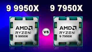 AMD Ryzen 9 9950X vs Ryzen 9 7950X AMD Processor [upl. by Iarised]