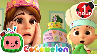 Pat A Cake  Cocomelon  Super Moms  Nursery Rhymes and kids songs 🌸 [upl. by Rives]