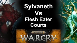 TTS Warcry Battle Report Sylvaneth vs Flesh Eater Court [upl. by Lole]