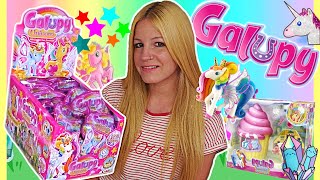 GALUPY UNICORNS Pferde UNBOXING mit echten KRISTALLEN 🦄 Alle Einhorn Figuren auspacken deutsch [upl. by Addi]