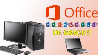 TUTORIAL COMO INSTALAR O PACOTE OFFICE 365 DE GRAÇA NO COMPUTADOR WORD EXCEL POWERPOINT ETC [upl. by Irvin478]