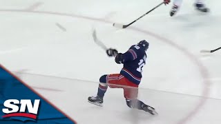 Rangers Artemi Panarin Rifles Home Opening Goal 50 Seconds In vs Capitals [upl. by Volotta]