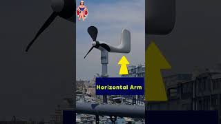 Ship Anemometer Wind Speed Sensor Mechanical Propeller Anemometer Windmill Wind Tracker Indicator [upl. by Akenna]