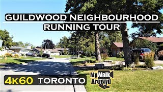 Guildwood Neighbourhood tour 4k60 video tour [upl. by Rednas]