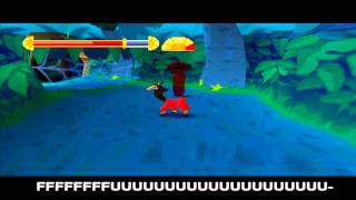 PS1 HD Lets Play The Emperors New Groove Part 2 Jungle Night 100 [upl. by Blakely329]