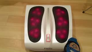 HOMEDICS deluxe shiatsu full foot massager [upl. by Yeoz]