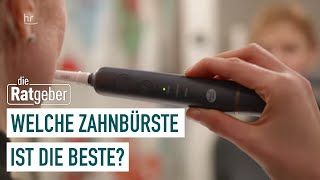 Stiftung Warentest prüft elektrische Zahnbürsten  Die Ratgeber [upl. by Vandervelde228]