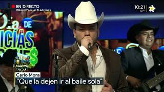 Carlo Mora  Que la Dejen Ir al Baile Sola En Es Show [upl. by Ecnedurp641]