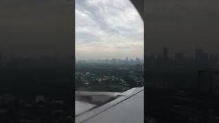 Landing in Manila airport naia bagyo bagyongkristine manila philippines [upl. by Doble]