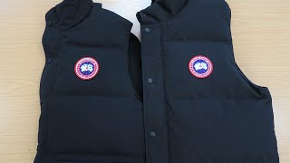 HOW TO SPOT A FAKE CANADA GOOSE VEST  Authentic vs Replica Canada Goose Gilet Review [upl. by Christin756]