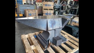 Oak Lawn Blacksmith 1600 Pound Anvil [upl. by Fineberg]