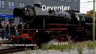 vertrek ssn 23 023 in Deventer 20102024 [upl. by Namilus574]