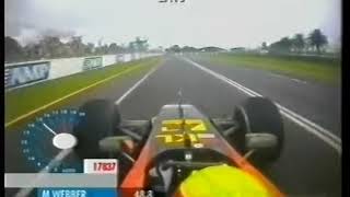 F1 Melbourne 2002  Mark Webber Onboard [upl. by Curr]