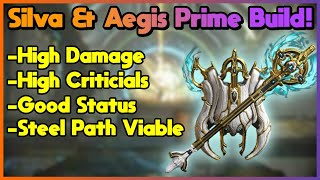 Silva amp Aegis Prime FUNNEST MELEE WEAPON  Steel Path Viable Build  Warframe [upl. by Shaun]