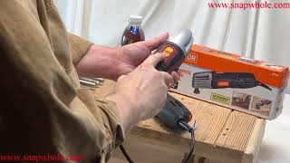 Harbor Freight Warrior 2 Amp Variable Speed Oscillating MultiTool Review [upl. by Iem]