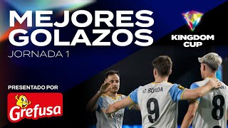 Los MEJORES GOLAZOS de la JORNADA 1 de la KINGDOM CUP by GREFUSA [upl. by Dnalkrik]