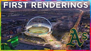 Las Vegas Renderings revealed for As ballpark [upl. by Winn818]