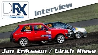 DRX 2017  Lausitzring  Interview  Ulrich Riese und Jan Eriksson [upl. by Stich]