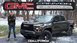 2024 GMC Canyon Elevation  Dont Buy The Tacoma Yet  Walkaround Review and Test Drive [upl. by Barn]