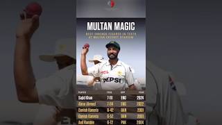 Sajid Khan Best Test Bowling In Multan  PK vs ENG  Test Cricket Championship 2024 [upl. by Modestine]