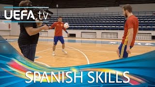 Watch Spanish Futsal Skills [upl. by Kathe643]